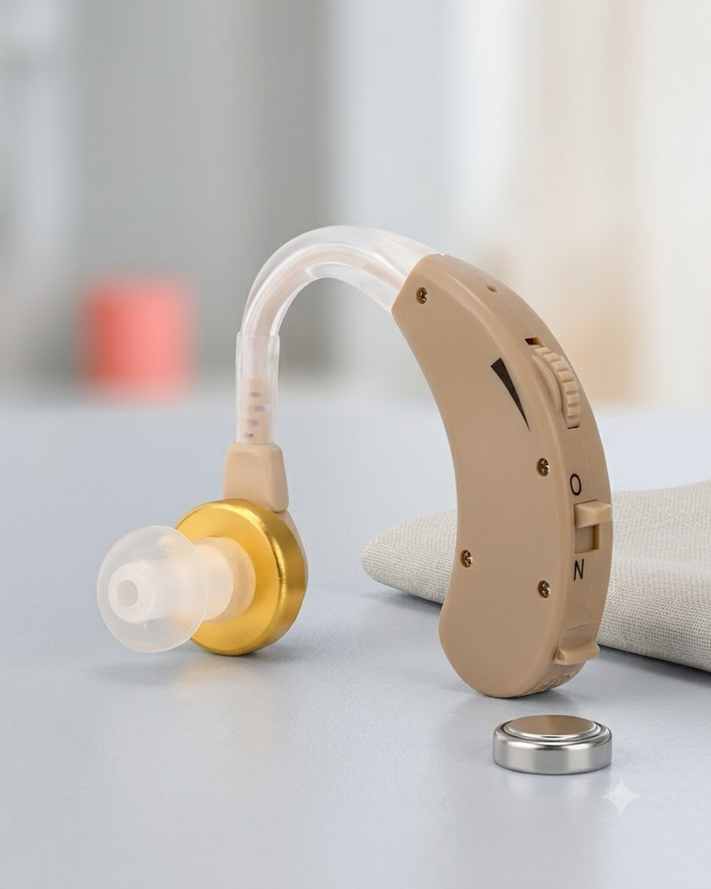 Amplificador de Sonido Personal Recargable Detrás de la Oreja