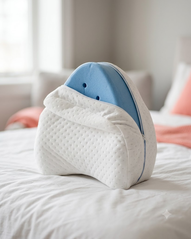 Cojín Ergonómico para Piernas y Rodillas con Funda Extraíble - 1