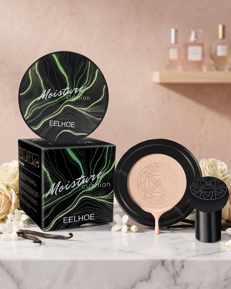 EELHOE Moisture Cushion - Base Hidratante Cobertura Total - 1