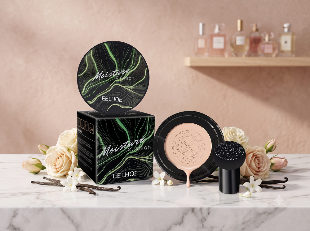 EELHOE Moisture Cushion - Base Hidratante Cobertura Total