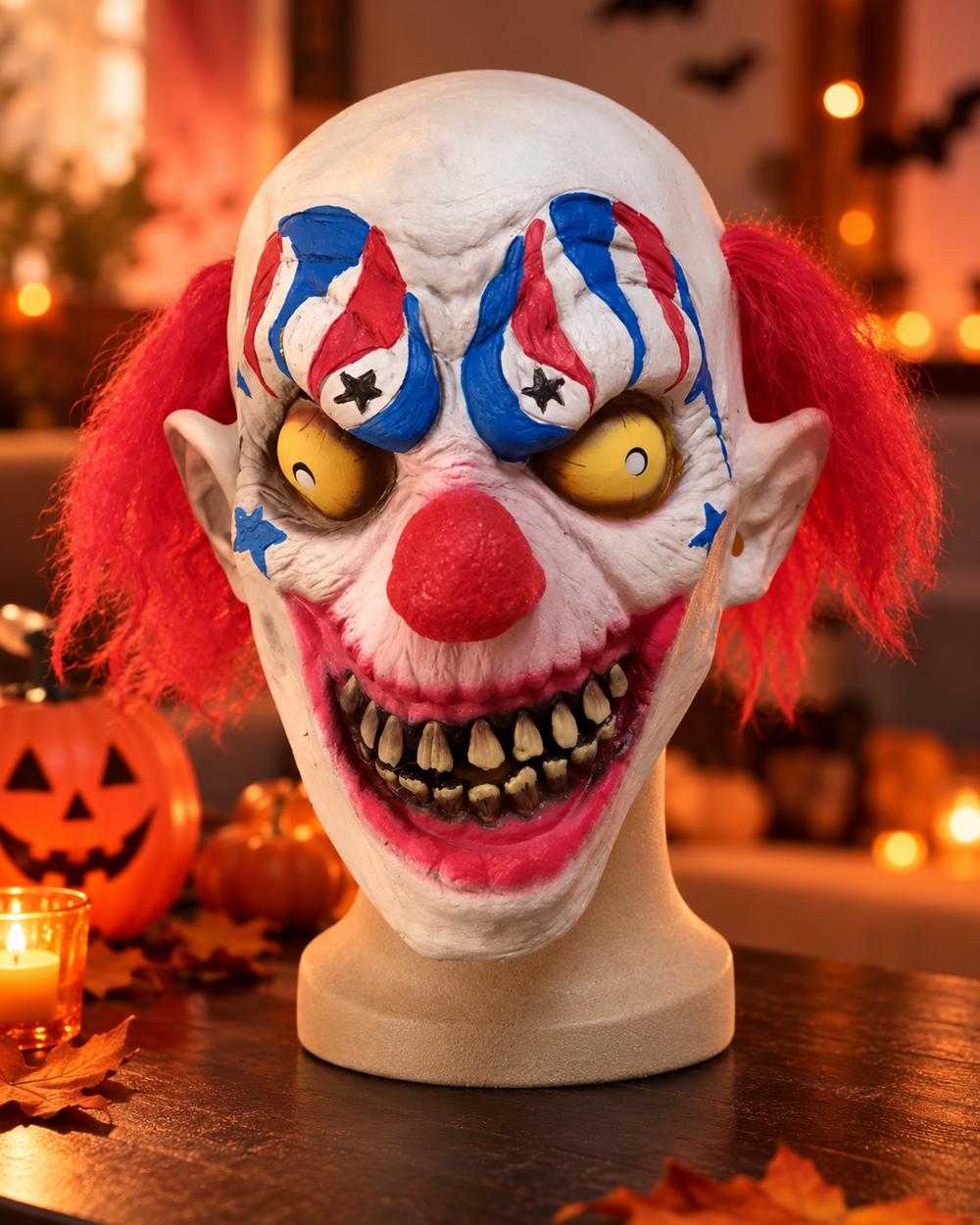 Máscara de Látex Payaso Terrorífico
