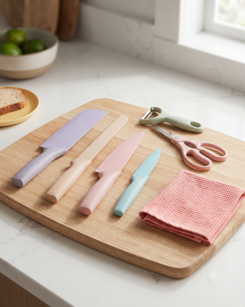 Set de Cuchillos de Cocina Nórdicos Femmeza - 1