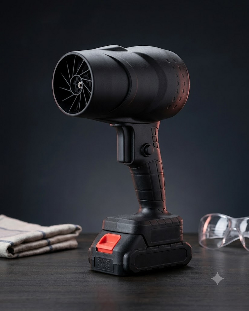 Soplador de Turbina Inalámbrico con Batería Recargable - 1