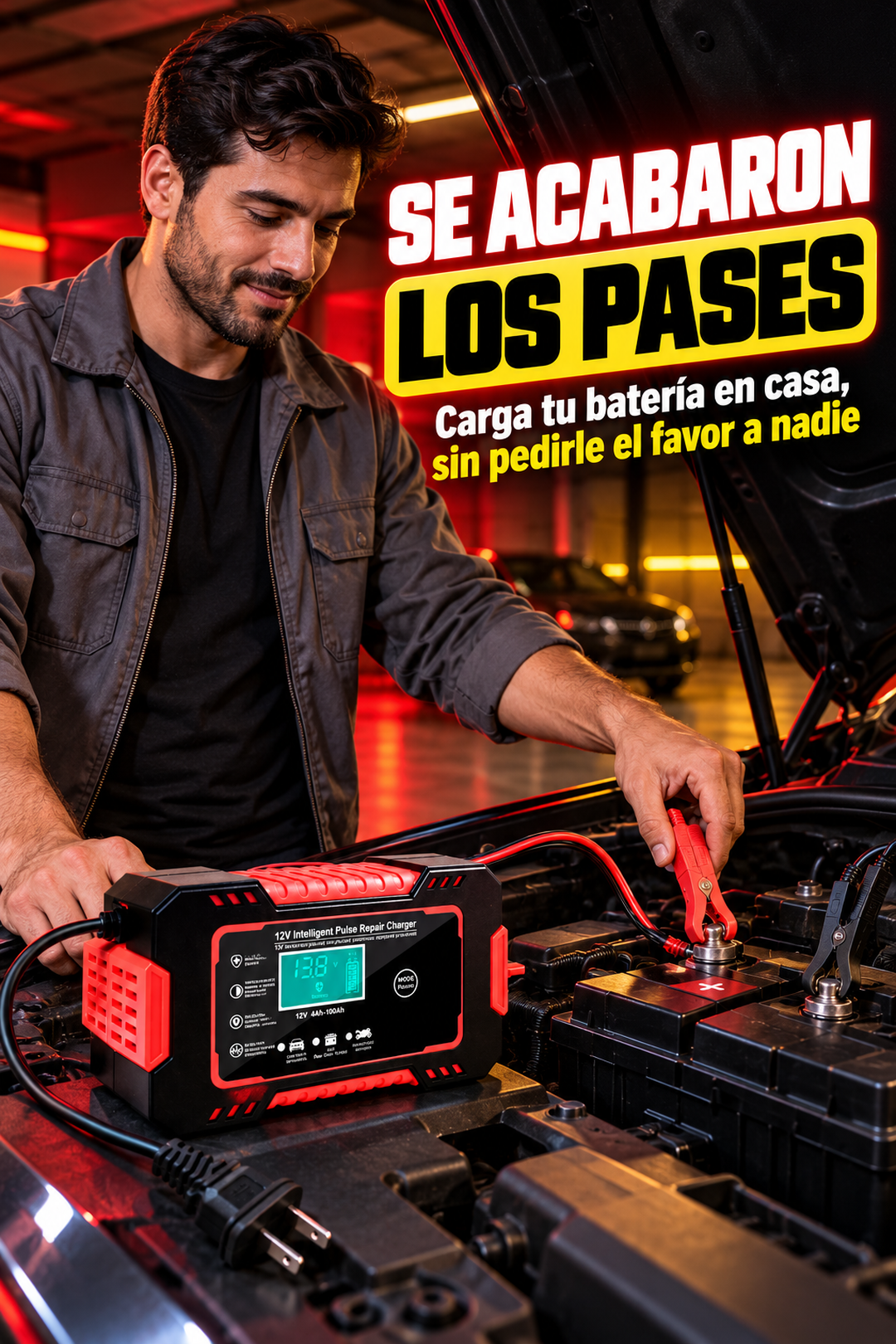 2. Se acabaron los pases de batería