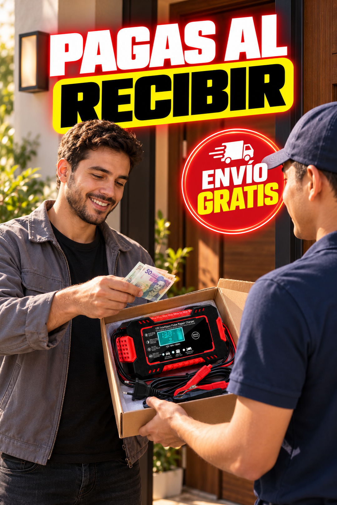 9. Pagas cuando lo recibes